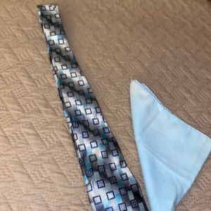 Alexander Julian “Colours” tie and Pocket Square